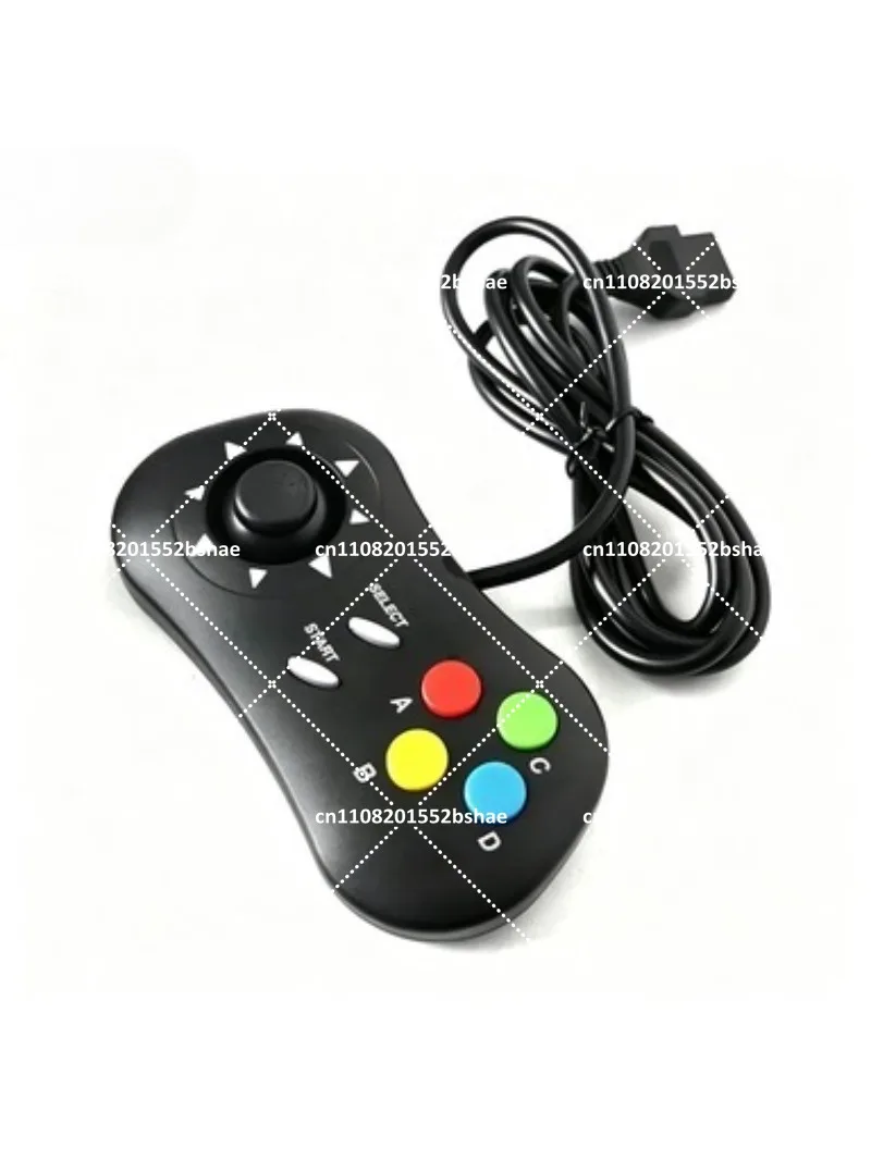 Arcade Controller Pad AES MVS CD 15-Pin, Custom Click Thumbstick Modified Mini-PAD Game Accessory