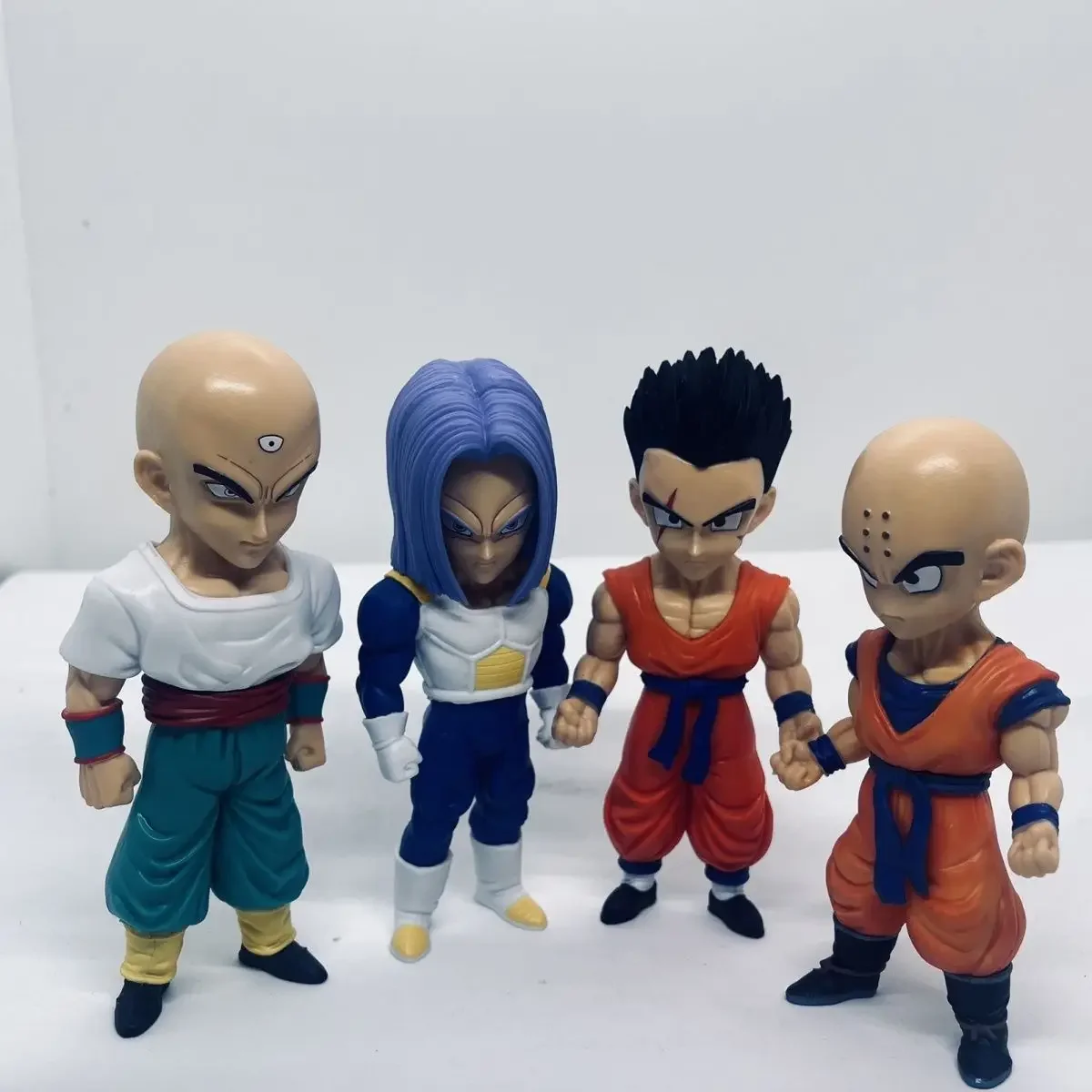 Dragon Ball Z Figures Trunks Majin Buu  Gk Wcf Anime Figure Yamcha Krillin Zarbon Tien Shinhan Figurine Pvc Model Doll Toys Gift