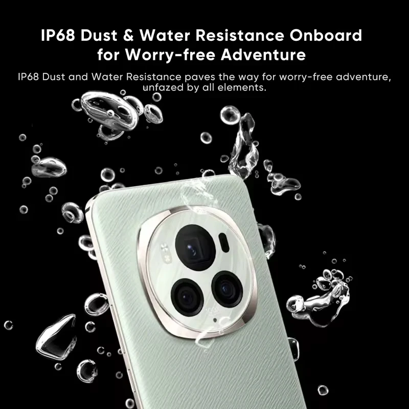 Honor-magic 6 proグローバルバージョンスマートフォン,snapdragon 8 gen 3,180mpカメラ,6.8インチ,クアッドカーブカメラ,フローティングスクリーン,ペリスコープ,NFC