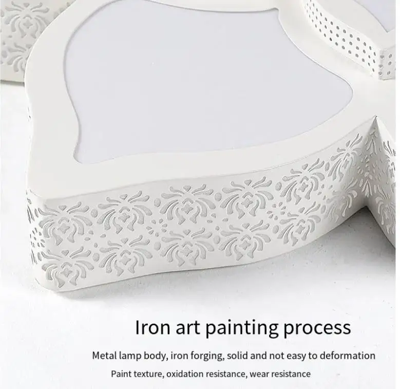 

Creative Simple Led Ceiling Lamp Living Room Flowers Home Lighting Bedroom Dining Room Decorative Lamps