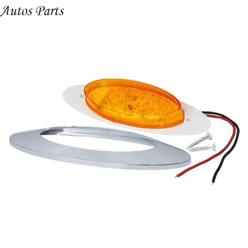57BA كفاءة 16LED أضواء خلفية مصباح تحديد جانبي مناسب للمركبات التجارية والقوارب مع انخفاض استهلاك الطاقة 2 قطعة #1