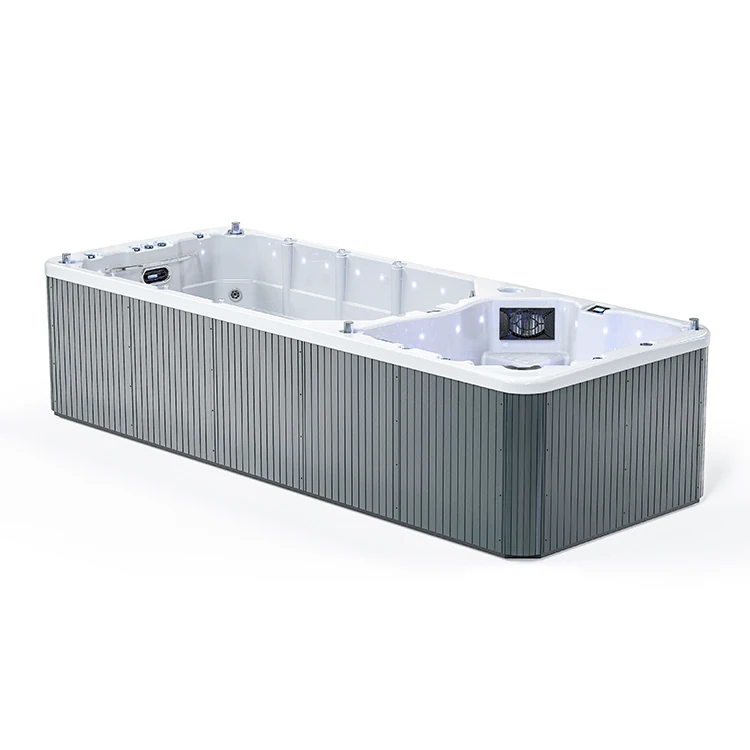 Below Ground Hot Tubs And Jacuzzier Exterior Balboa Massage Swim Spa Pool Outdoor view 3