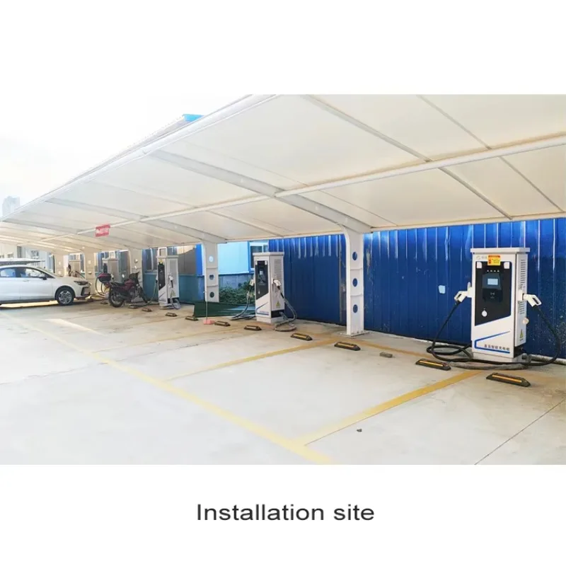 40kW DC EV Charging Pile CCS2 Fast Charger Dual Gun for Shopping Mall Parking Garage Coupon Code