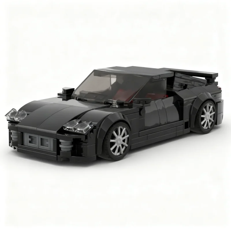 

317PCS MOC City Champions Super Car Mitsubishi 3000gt Model Technology DIY Creative Building Blocks Display Birthday Gift Home
