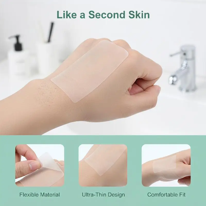 Hydrocolloid Wound Dressing Roll Self-Adhesive Bed Sore Bandage Highly Absorbent Burn Care Patch
