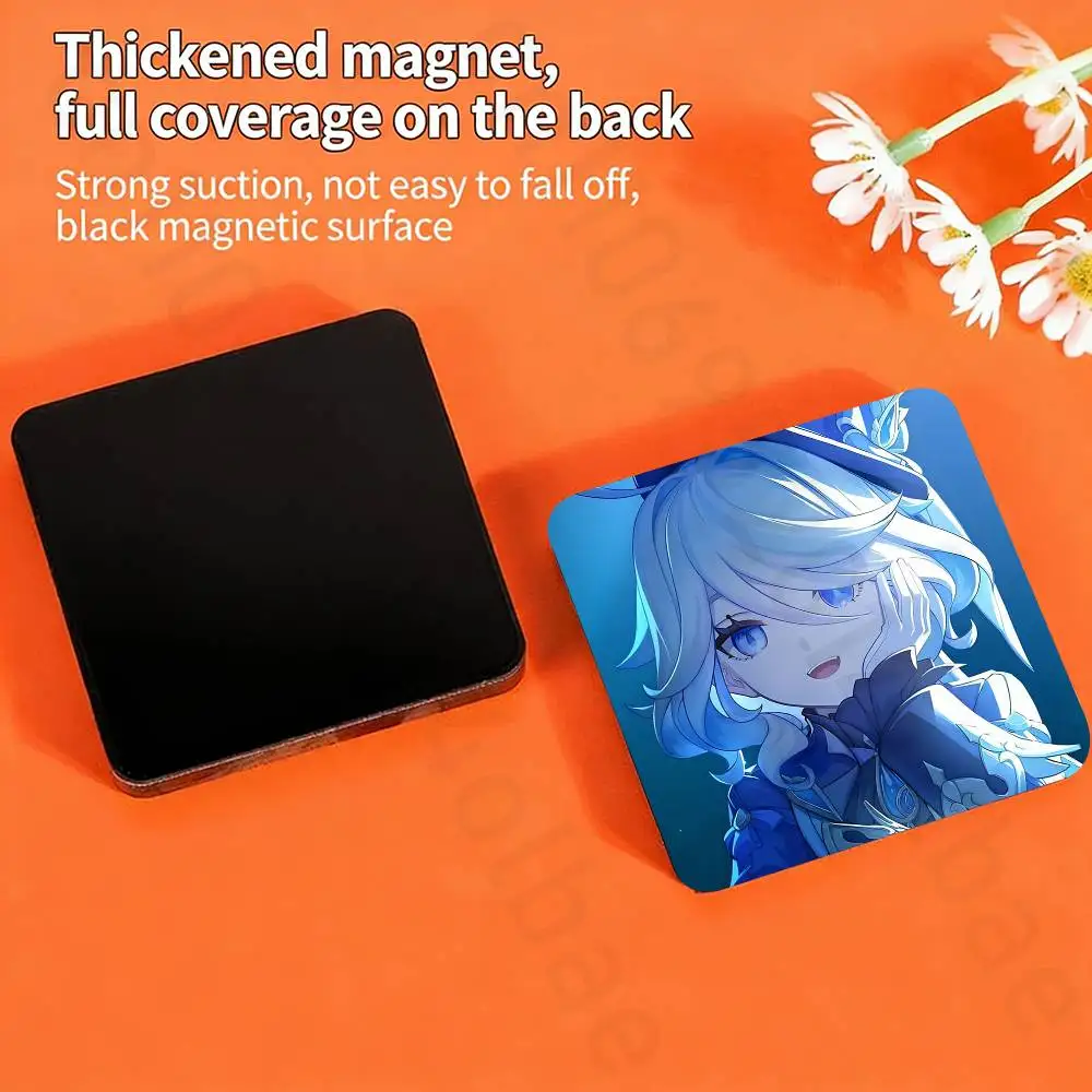 Genshin Impact Fridge Magnets Magnetic Refrigerator Memorial Gifts For Kitchen Office Locker Travel Home Deco