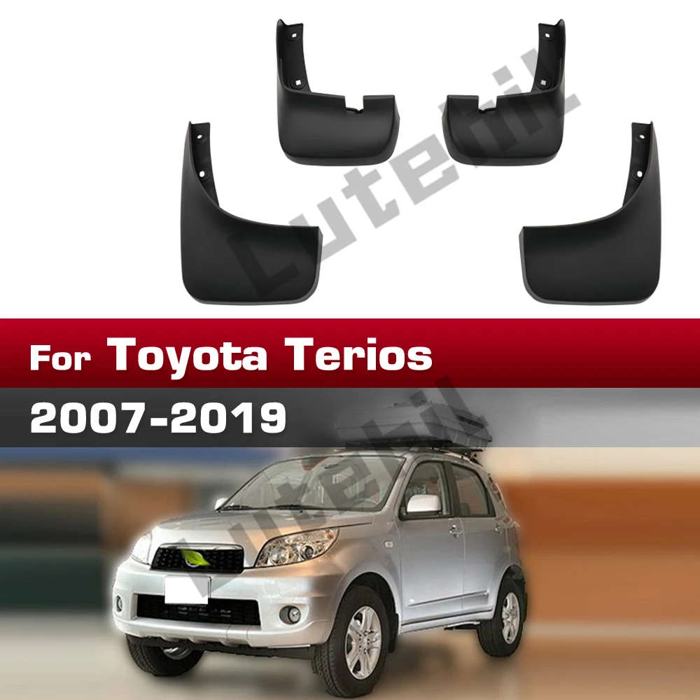 Für Toyota Terios 2007-2019 2013 2014 2015 2016 2017 2018 Kotflügel Schmutzfänger Spritzschutz Schmutzschutzbleche Autozubehör