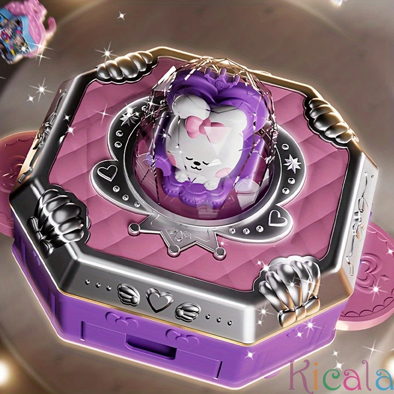 77 pçs conjunto 3d magia diy adesivo máquina criativa das crianças artesanal caixa de presente conjunto brinquedos para meninas crianças artesanato kit