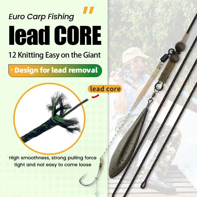 YOTO Euro Carp Fishing Helicopter Willow Lead Rig Kit (40g-120g) - مضاد للتمزق سريع التغيير مع حماية من الرصاص المفقود