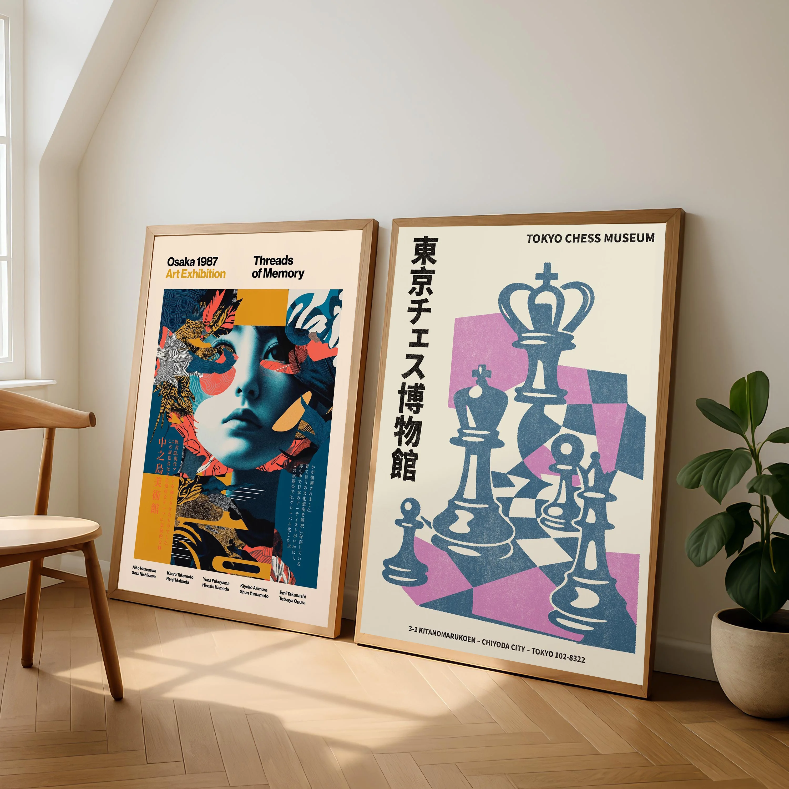 Japanese Tokyo Lifestyle - Poster Pameran Musik Pop Jepang Bergaya