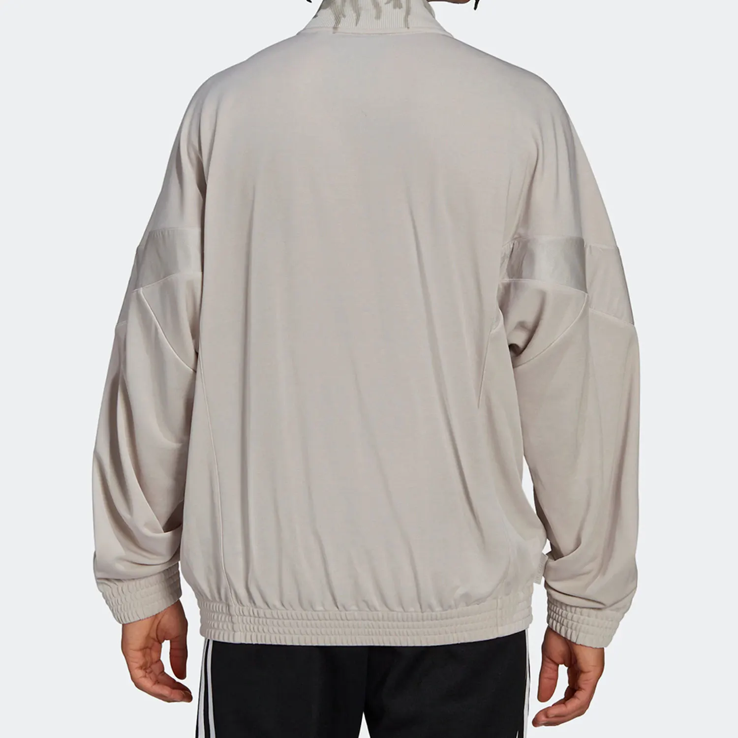 Adidas Genuine Three Leaves Men's Sports Leisure Half-Zip Jacket HM2340