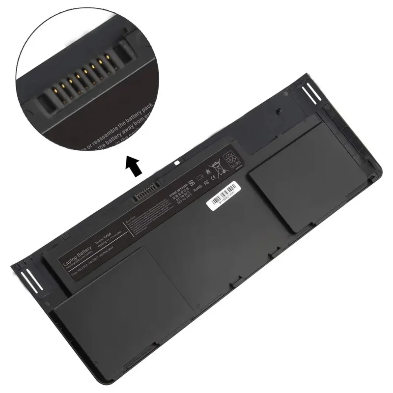 Imagem -03 - Jgtm-bateria Compatível com hp Elitebook Revolve 11.1 v 44wh 4000 Mah Od06xl 810 g1 Tablet Também se Encaixa H-p Sobressalente 698943001