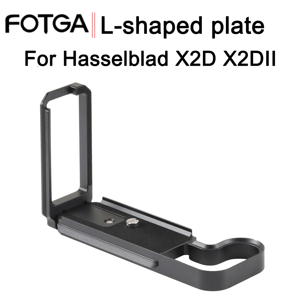 FOTGA tipo L para Hasselblad X2D X2DII placa de liberación rápida Arca Swiss soporte Vertical agarre de mano tablilla placa L trípode de cámara