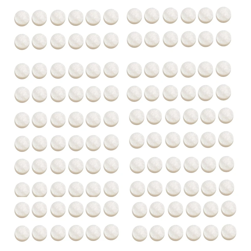 

ABHS-120 White Mother Of Pearl Luthier Dots Inlay Fret Side Marker 6Mm