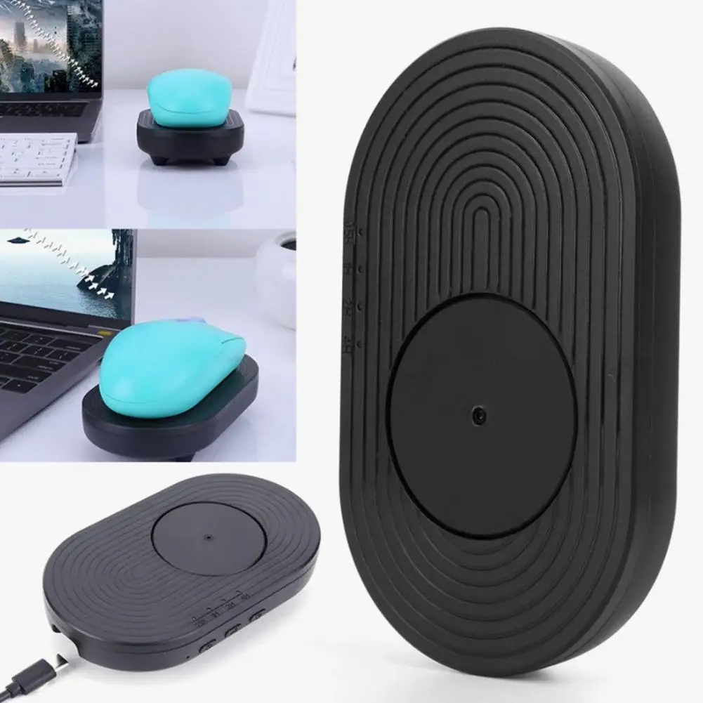 Adjustable Mouse Mover Mouse Mover Device Automatic Mouse Movement Device for Laptop Undetectable Mover with 4 for Simulating