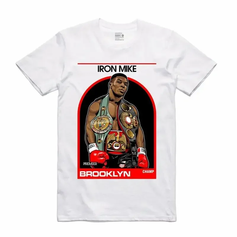 NEW Art Society SWOD BBALL CARD BOXING GOAT T Shirt WHITE SM 3XL MADE IN USA