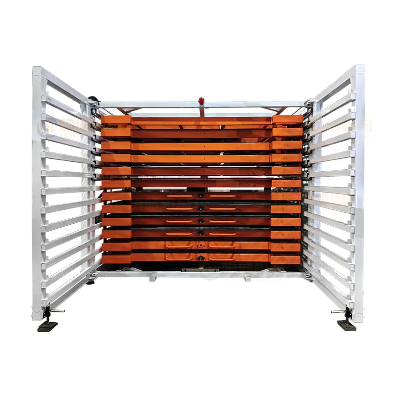 Estante de almacenamiento telescópico multicapa con control remoto, estante de metal tipo cajón