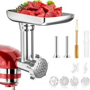 Metall Food Mühle Accessoires für alle KitchenAid-Koch- und Cuisinart SM-50-Serie-Support-Mixer. Fleischschleife, Wurstmaterial 10 Hauptverkaufs -KitchenAid -Reife - №1