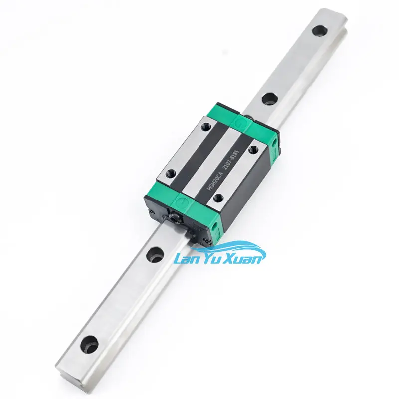 

High Quality Linear Rail HGR15/HGR20 2pcs with 4 Pcs Block Carriage HGH...CA or HGW...CC HGH15 for CNC Parts