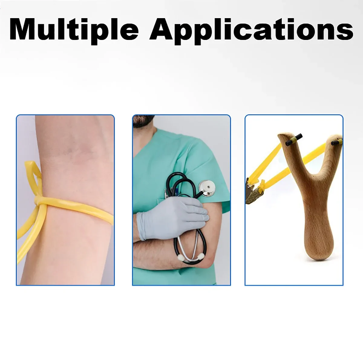 

Yellow Latex Rubber Tube - High Pressure Pneumatic Air Hose ID1-25mm OD2.2-29mm Flexible & Durable for Industrial Use