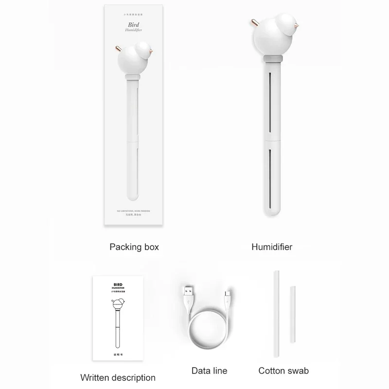 USB-увлажнитель воздуха, светодиодный портативный бесшумный диффузор, автомобильный очиститель, аромадиффузор, создатель тумана для домашнего офиса, съемный увлажнитель
