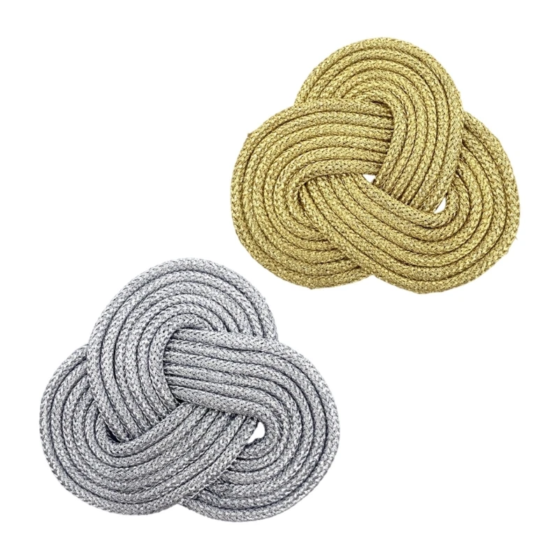 652F Cheongsam Knot Buttons Closure Sewing Fasteners for Sweater Coat Cheongsam Traditional Handcraft Accessories