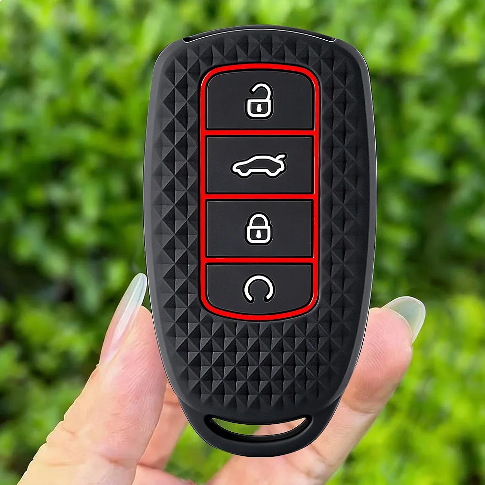 Key fob cover For Chery Omoda 5 C5 Tigo 7 8 Pro Max Plus Arrizo 5 Plus Car Key Shell Remote Key Case