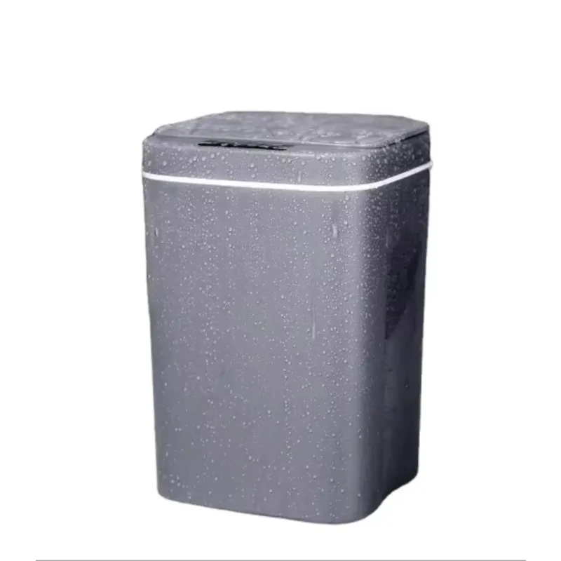Wholesale touch-free automatic sanitary can trash can smart trash can waterproof