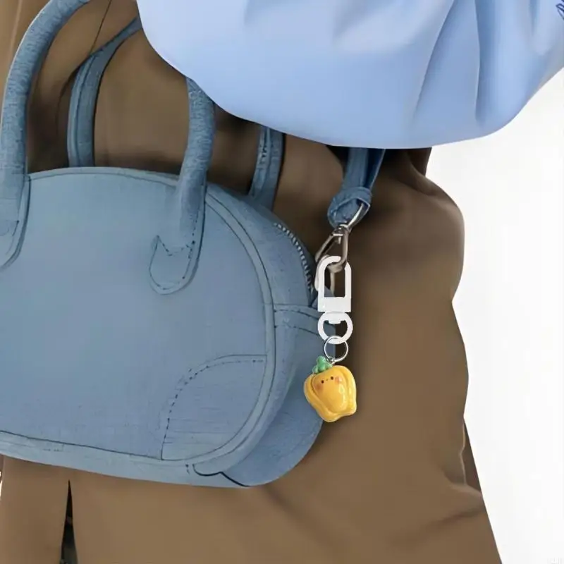 الحلو الكورية أنماط كيرينغ الراتنج الخضار سحر حقيبة الظهر حزام الهاتف هدية #2