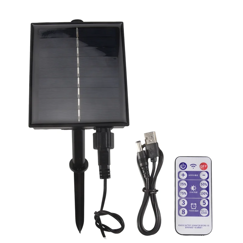 AY03-1200Mah แผงควบคุมพลังงานแสงอาทิตย์กล่องชุดแบตเตอรี่ลิเธียมสําหรับ 3.7V 24V LED String Strip DC ชาร์จ