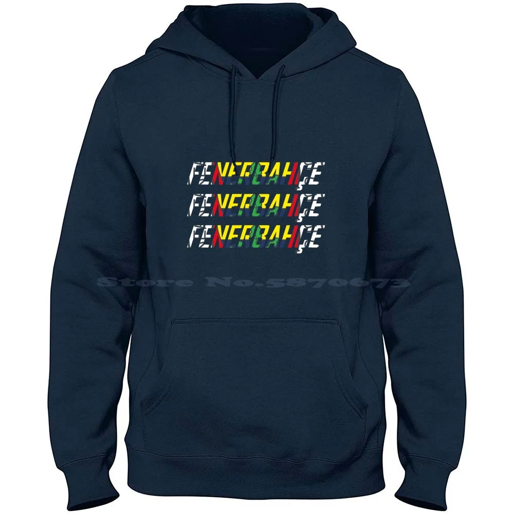 Fenerbahce Sk 100% Cotton Hoodie Fenerbahce Sk Super League Football Turkish Team Soccer Futbol Lig