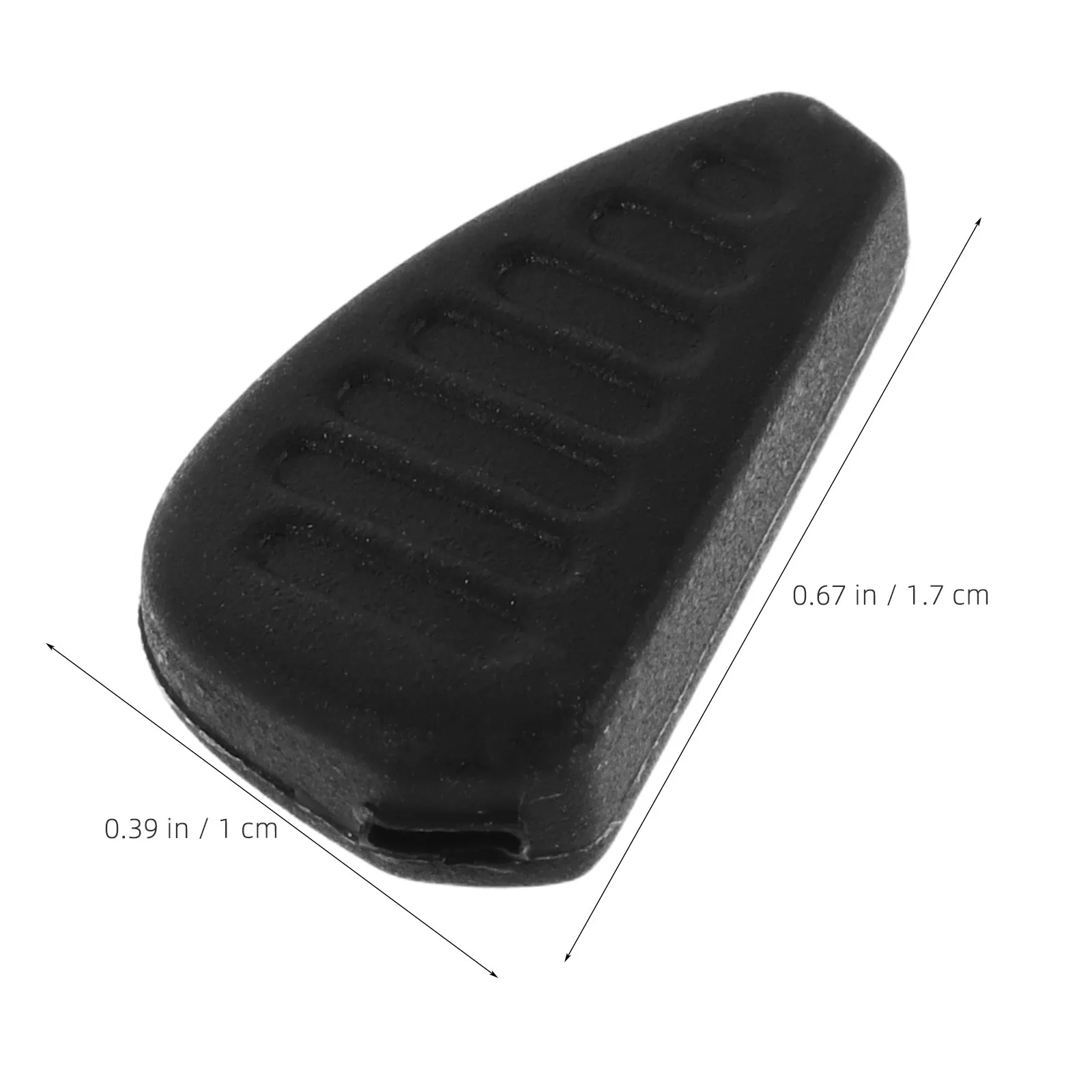 5 Pairs Sunglass Nose Pads 17mm Soft Silicone Cushion Push In Nose Pads  For Sunglasses Eyeglass Replacement Insert Hole 1x2.5mm