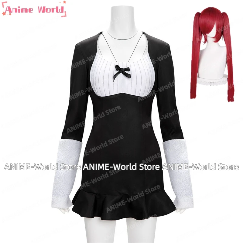 《Custom Size》Anime Riruka Dokugamine Cosplay Costume Wig Any Size