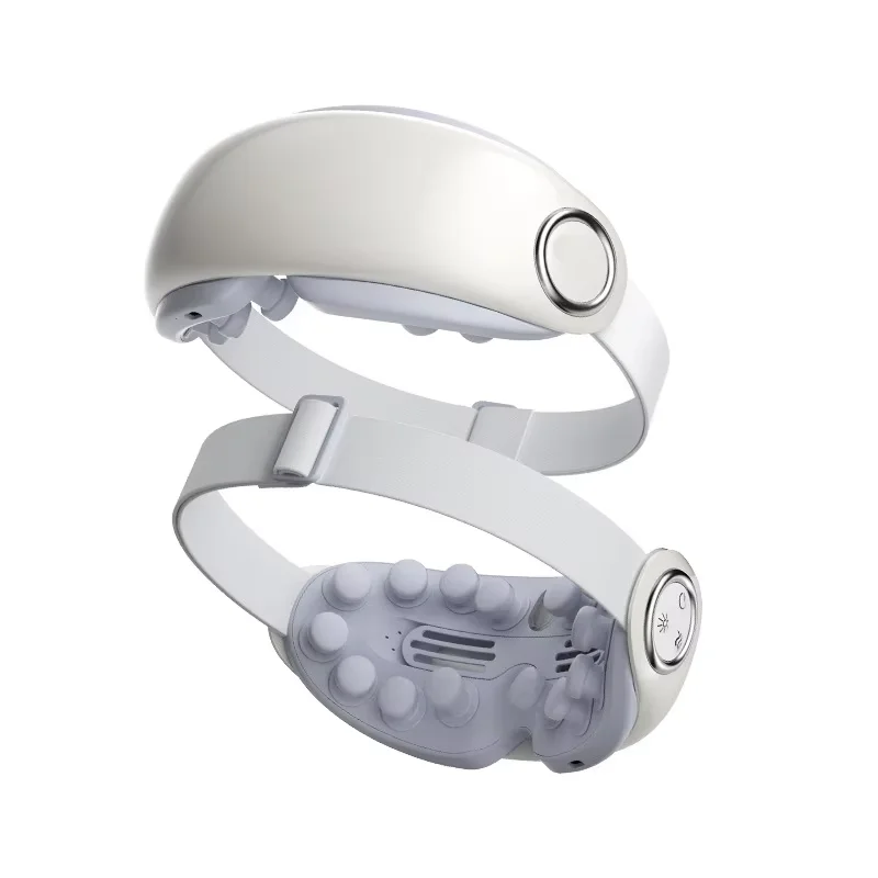 Wireless Portable Heated Eye Massager with Timing Control, Music & Vibration Compression for Eye Relax Relief