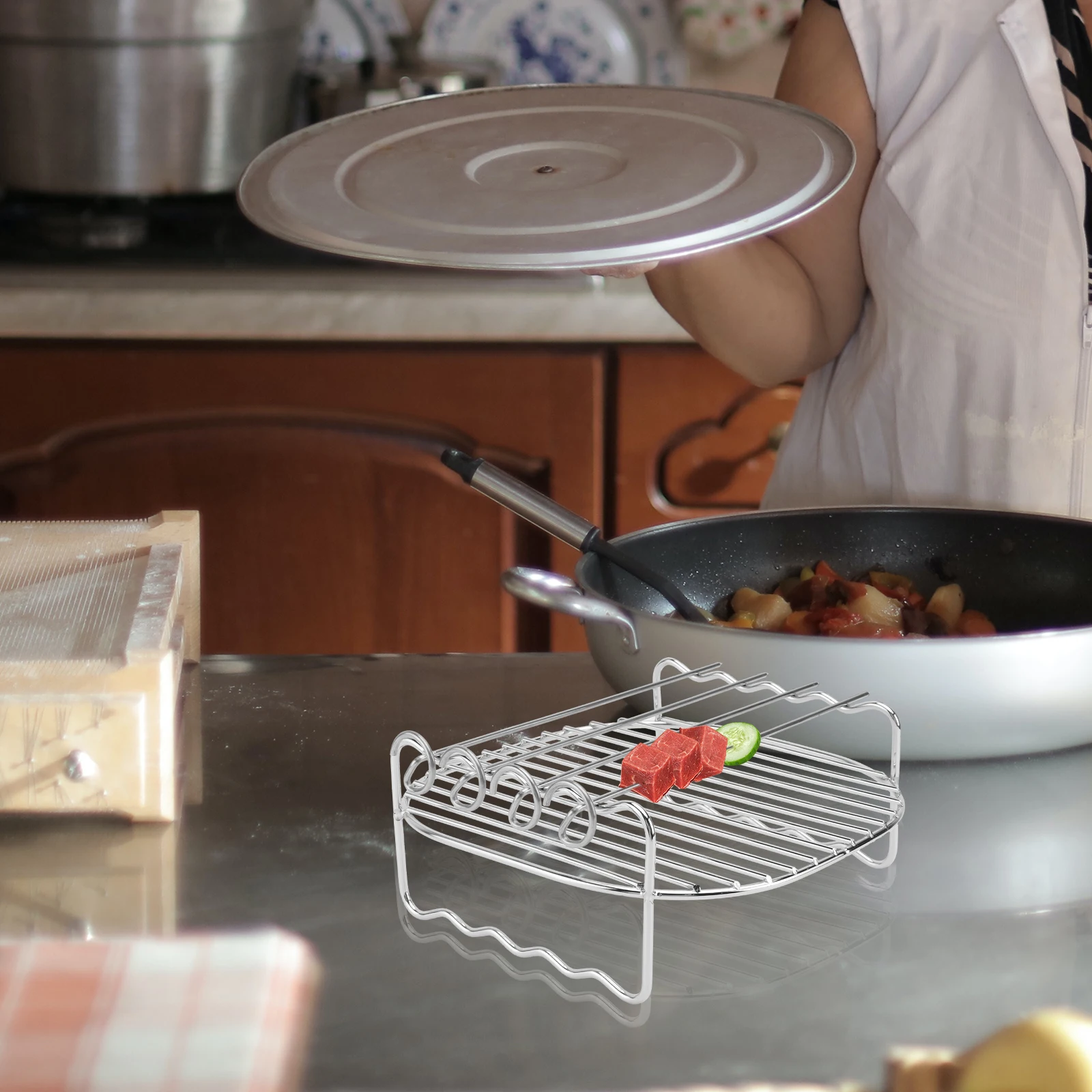 

Fryer Rack Cooking Racks Steaming Racks Cooling Racks Kitchen Multi-Purpose Rack