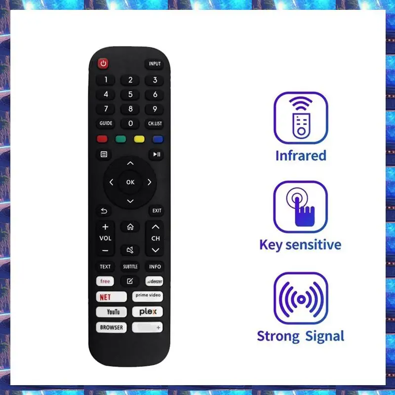 

2025 Replace EN2ZF30X6 Remote Control For Hisense EN2ZF30X6 LCD TV Remote Control,Replace EN2ZF30X6 Remote Control For Hisense E
