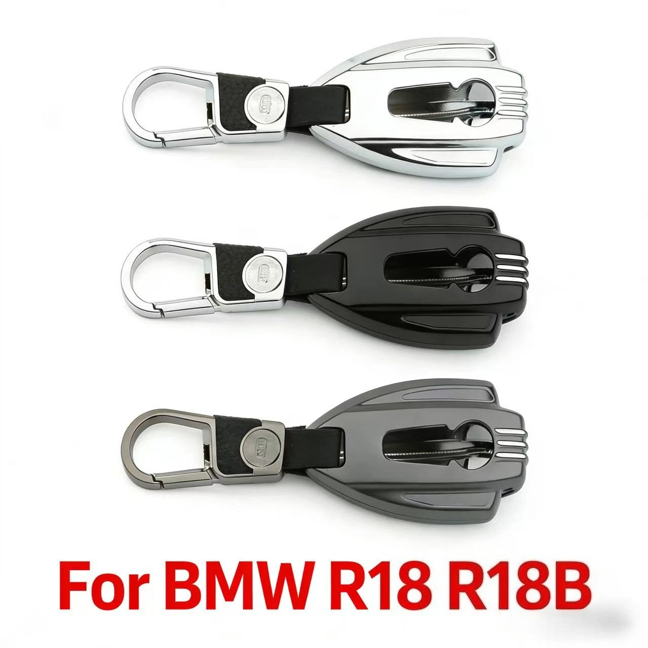 

Motorcycle Key Cover Case Aluminum Protector For BMW R18 Classic R18B Bagger Transcontinental 2020-2023