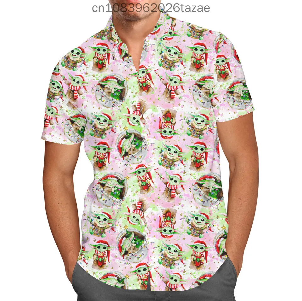 Disney Grogu Christmas Hawaiian Shirt