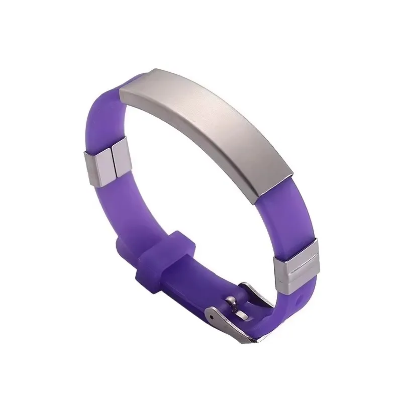 Custom Adjustable Wristband Bracelet, Personalized ID