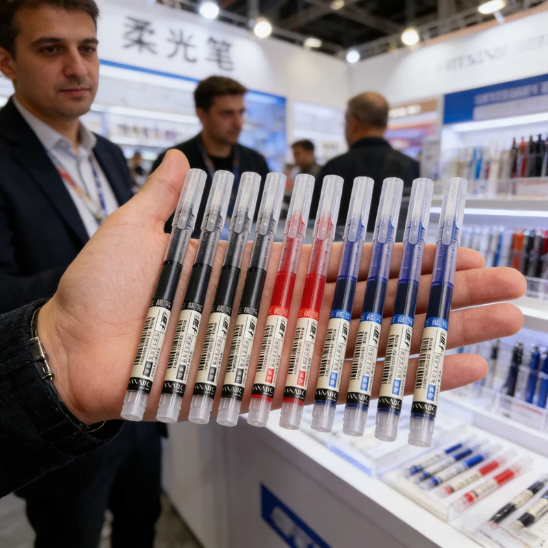 

Quick-drying Straight Liquid Gel Pens (3-6Pcs), 0.5mm Large-capacity Black/Blue Ink for Writing, School & Office Stationery