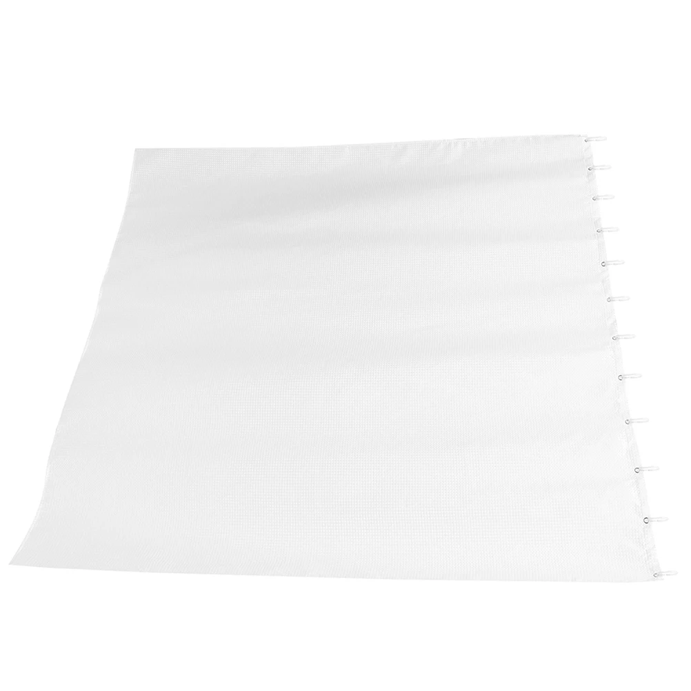 

Waterproof Thickened Shower Curtain Large Plain Solid Color Polyester Bath Curtain Hooks Decorative Bathroom Accessories