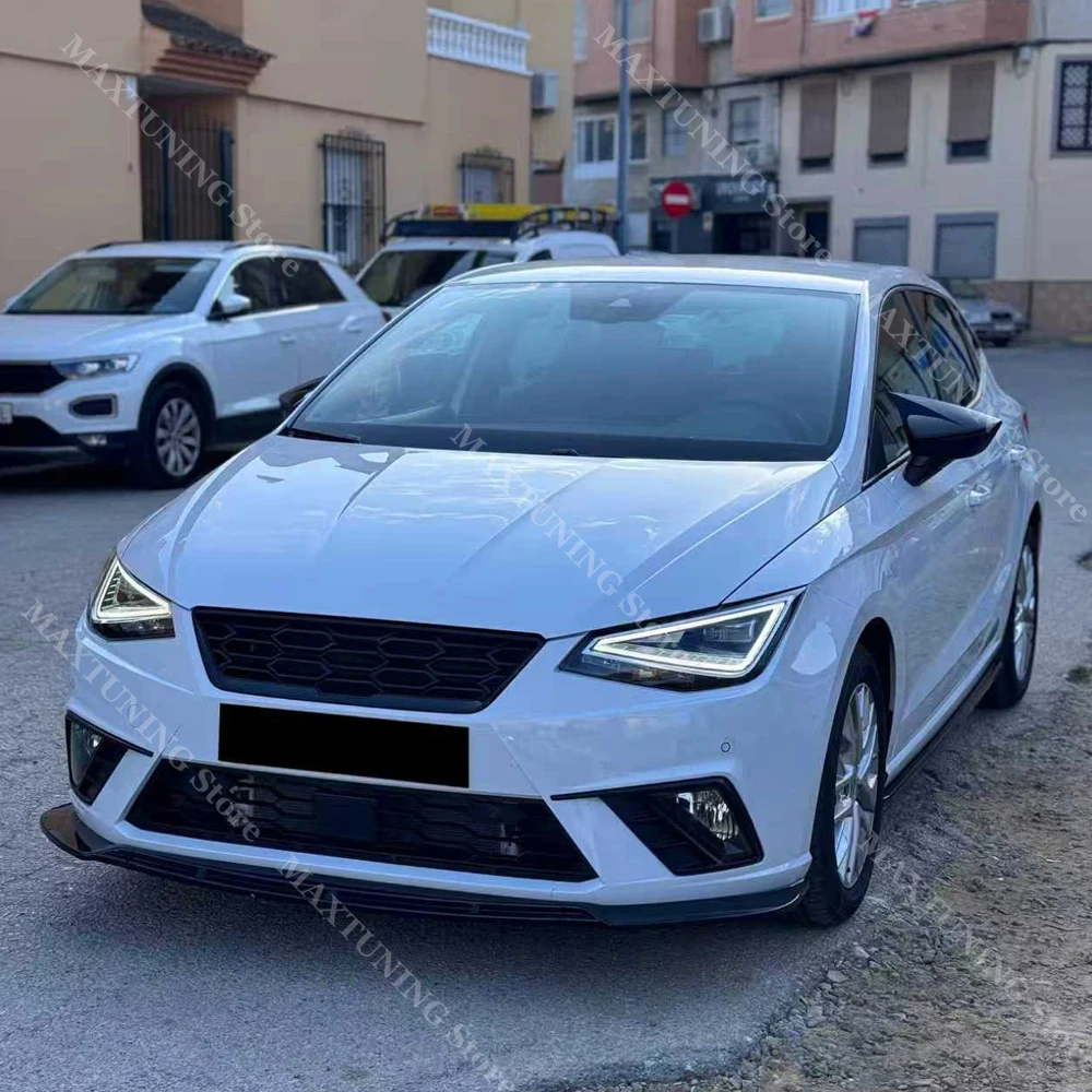 Spoiler Inferior para Parachoques Delantero, Difusor para Seat Ibiza 6F MK5 2017 2018-2025 FR Standard TSI TDI MPI TGI Trim Bodykits