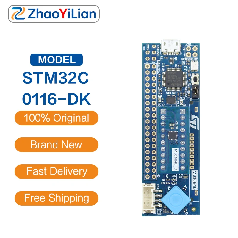 For STM32C0116-DK STM32C011F6 Cortex M0+ Discovery Evaluation Board With ST LINK V2 1