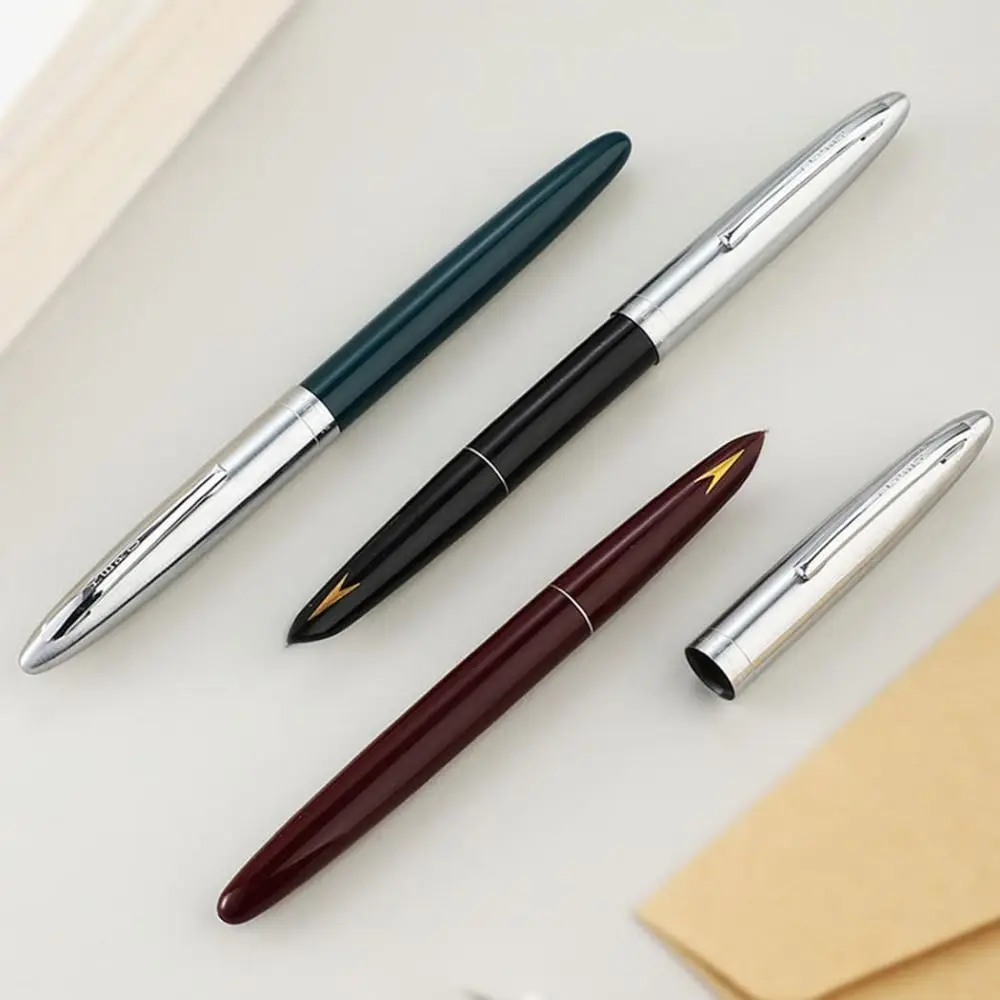Luxury 0.38mm 0.5mm Fountain Pen Fine Nib Smooth Writing Writing Pen Ink Cartridge Included Signature Pen Business