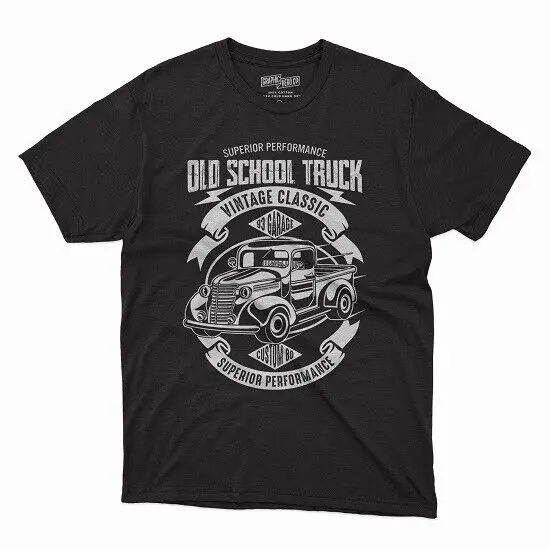 

Vintage Classic Old School Truck T- Shirt