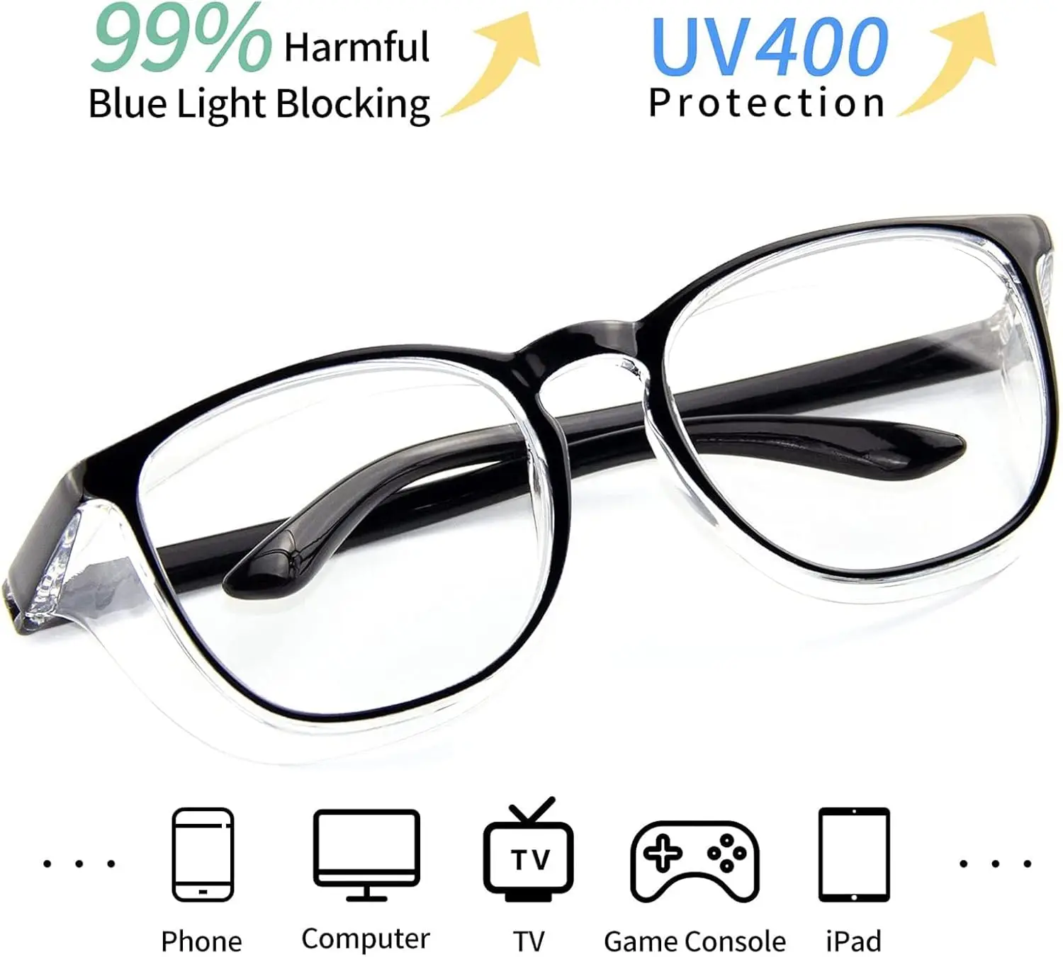 Gafas de seguridad antiniebla para hombres y mujeres, gafas protectoras con bloqueo de luz azul