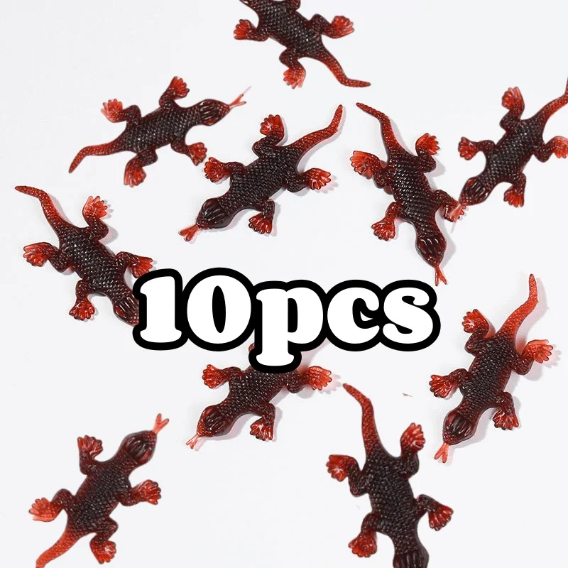 50pcs Realistic Bugs Toy Fake Cockroach Prank