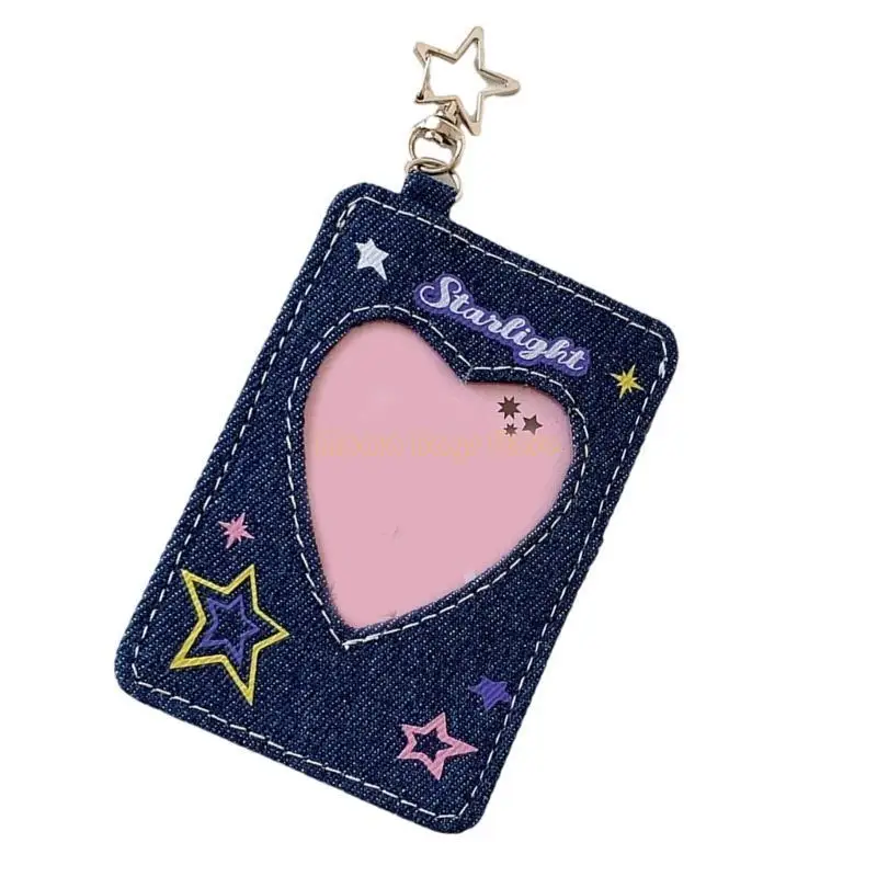 

X90D Photocard Holder Korean Popular Photo Card Holder with Keychain Cards Holder