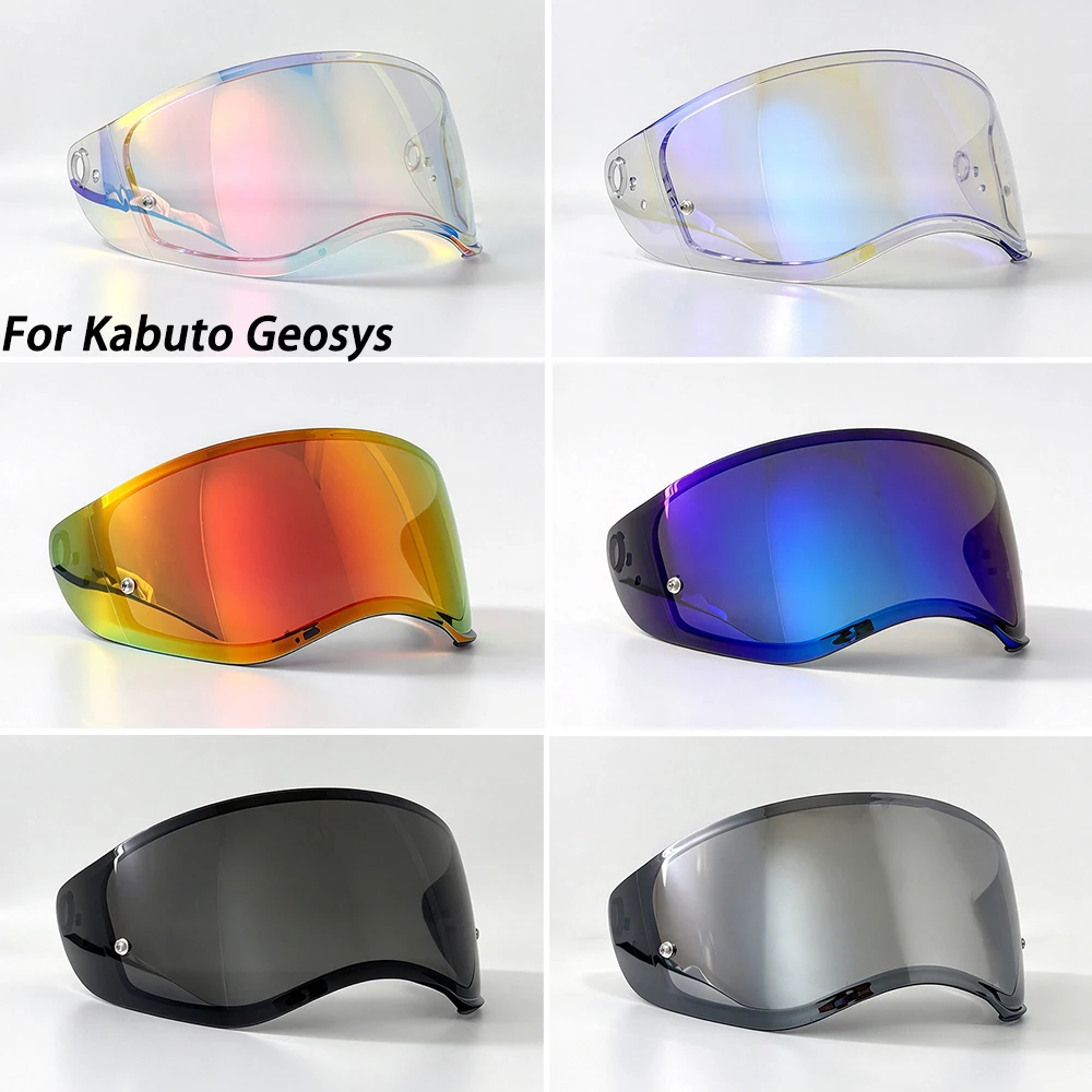 Motorcycle Helmets Replacement Lens Shield Windshield Glass goggle for OGK Kabuto Geosys helmet Visor