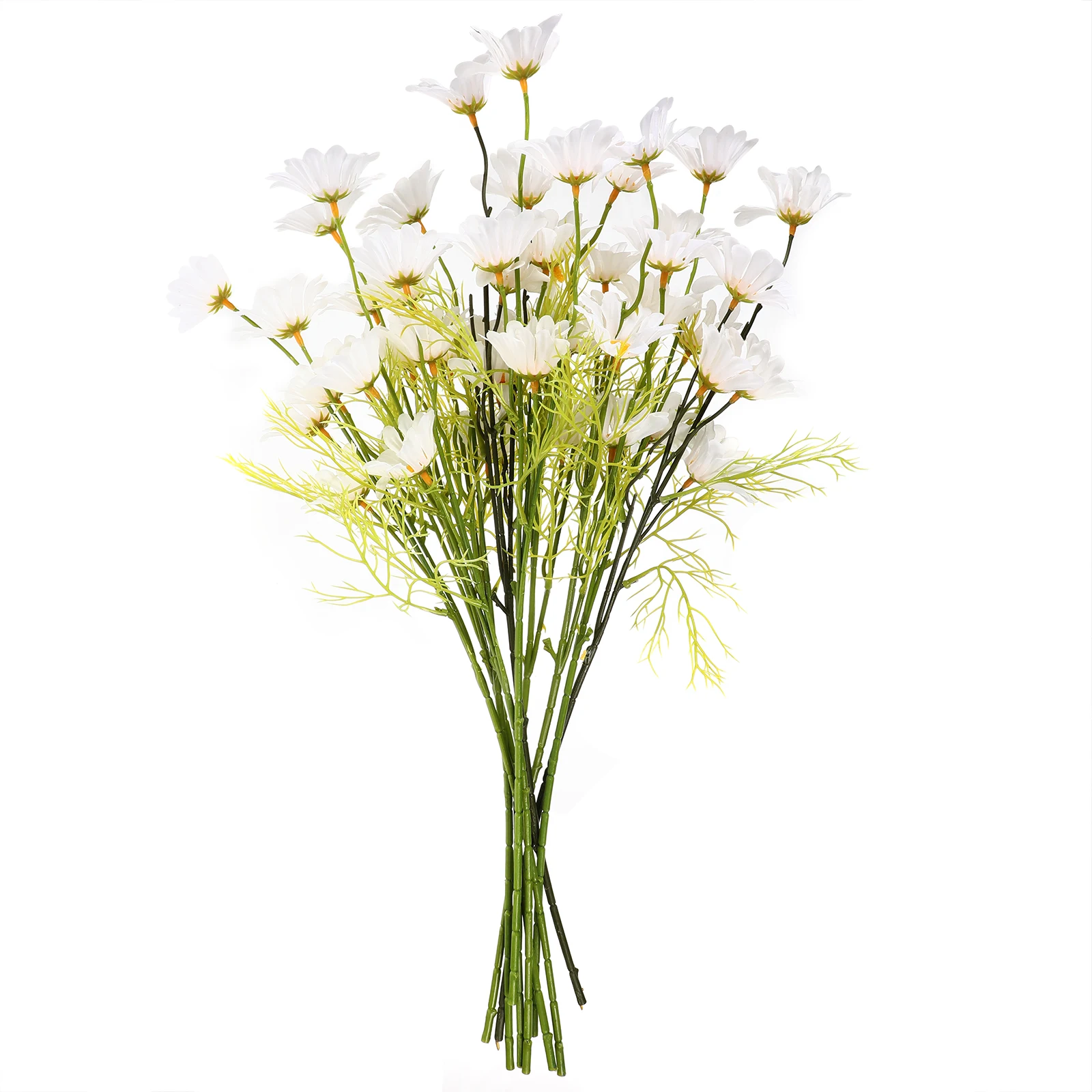 

10 Pcs Faux Daisy Arrangements Artificial Bouquet Home Decor Daisies Flower Bride